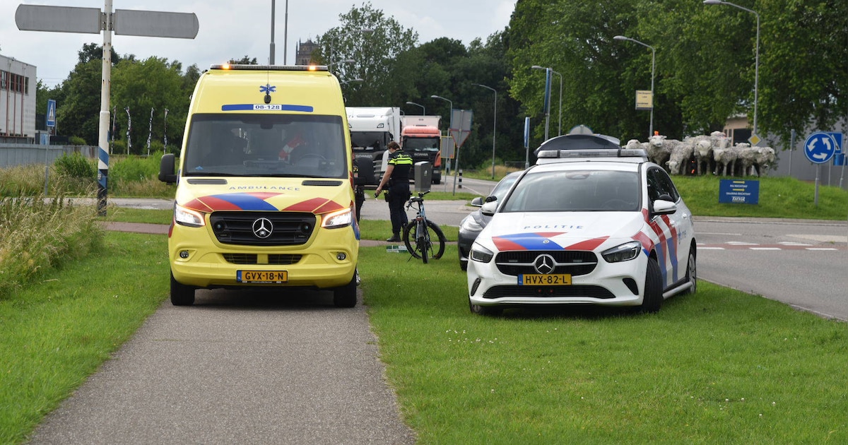 Scooterrijder gaat onderuit in Zaltbommel, slachtoffer naar ziekenhuis