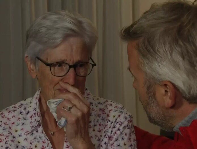 Winston kwam Riet uit het Gelderse Herwijnen verrassen.