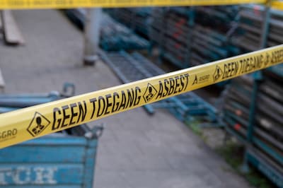 Hoogste rechter halveert asbestboete van schoonmaakbedrijf uit Eindhoven