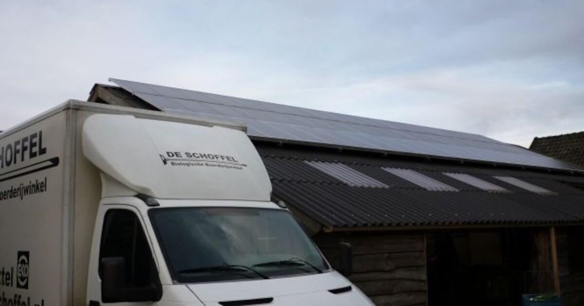 Zee van zonnepanelen bij De Schoffel
