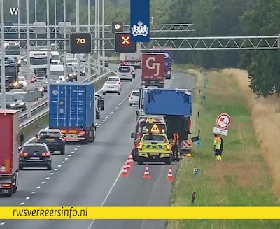 LIVE Files in Brabant | Files nemen af, maar niet op A58 bij Oirschot vanwege kapotte vrachtwagen