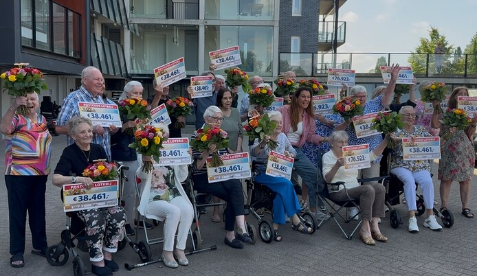 Twintig winnaars in Vught verdelen 1 miljoen euro, Marian en Frans ...