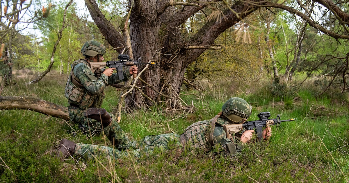 Militaire oefening in Boxtel eind juni