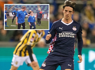 PSV-talent uit Den Bosch treedt met nieuw contract in de voetsporen van zijn beroemde opa Eef: ‘Sommige dingen zijn nog altijd hetzelfde’