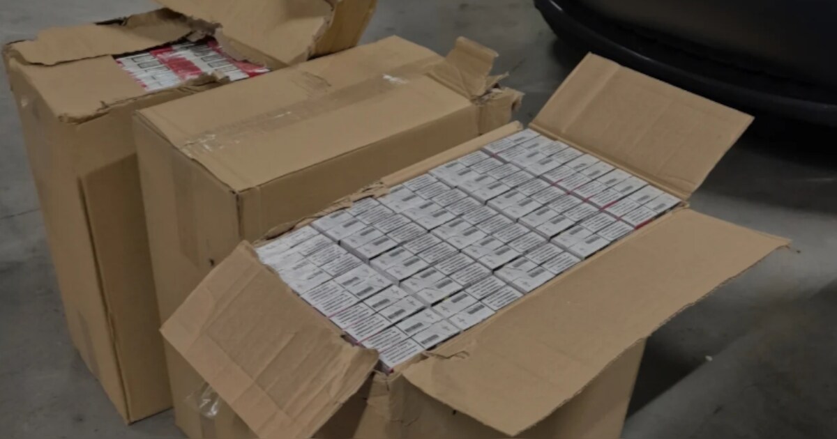 Dozen met 150.000 illegale sigaretten gevonden in Waalre | Eindhoven | BD.nl
