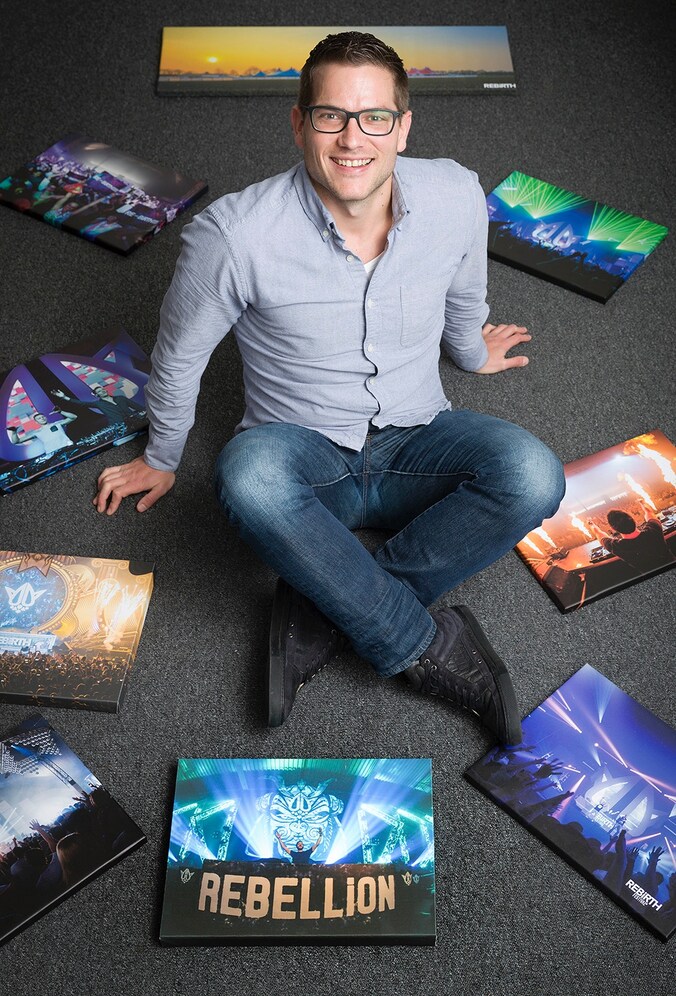 Tom van Sprang van Rebellion en Rebirth port het vuurtje op in Haaren ...