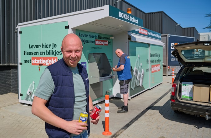 Boudewijn trots op zijn bulkstatiegeldpunt: ‘Het bespaart uren tijd ...