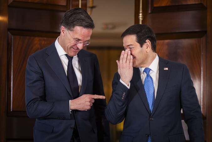 Rutte: ‘Trump is duidelijk teleurgesteld in de Navo, en ik begrijp dat ...