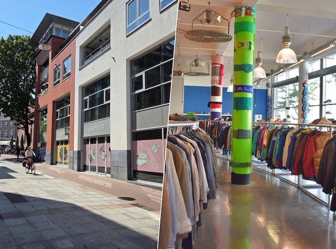 Vintagewinkel opent binnenkort in voormalig pand Esprit in hartje Den ...