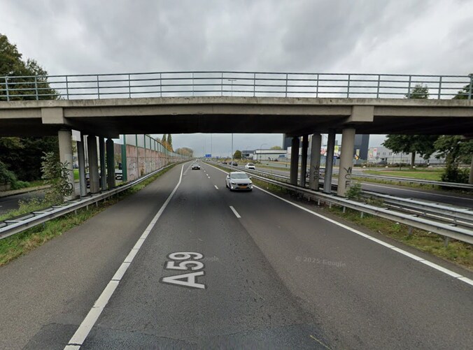 Kwajongensstreek? Onduidelijk of stenengooiers op viaduct boven A59 bij ...