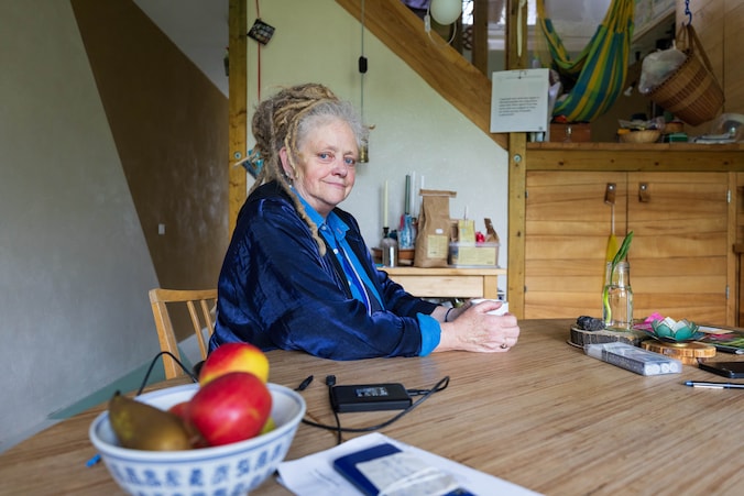 Leidi heeft een huis zonder kamers: ‘Niets is fijner dan wakker worden ...