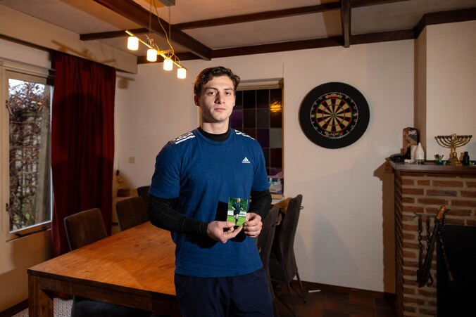 Joep (20) rent een marathon voor zijn vader die aan ALS overleed ...