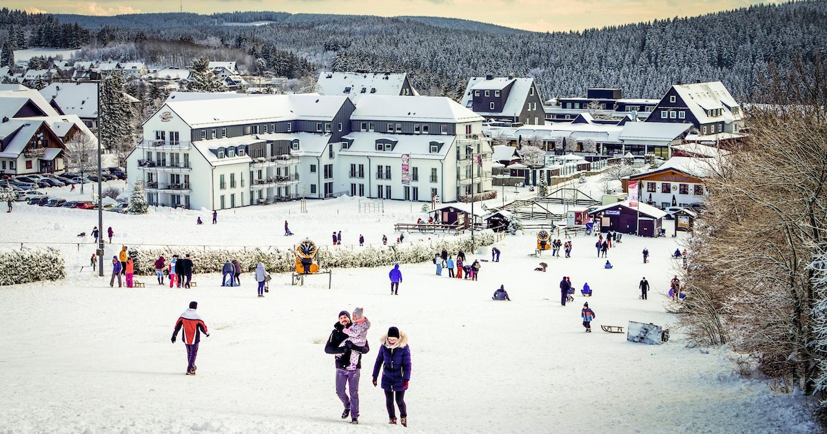 Drukte op de pistes bij Winterberg, maar bij hotel Der Brabander is het stil: ‘Geen Nederlandse kent
