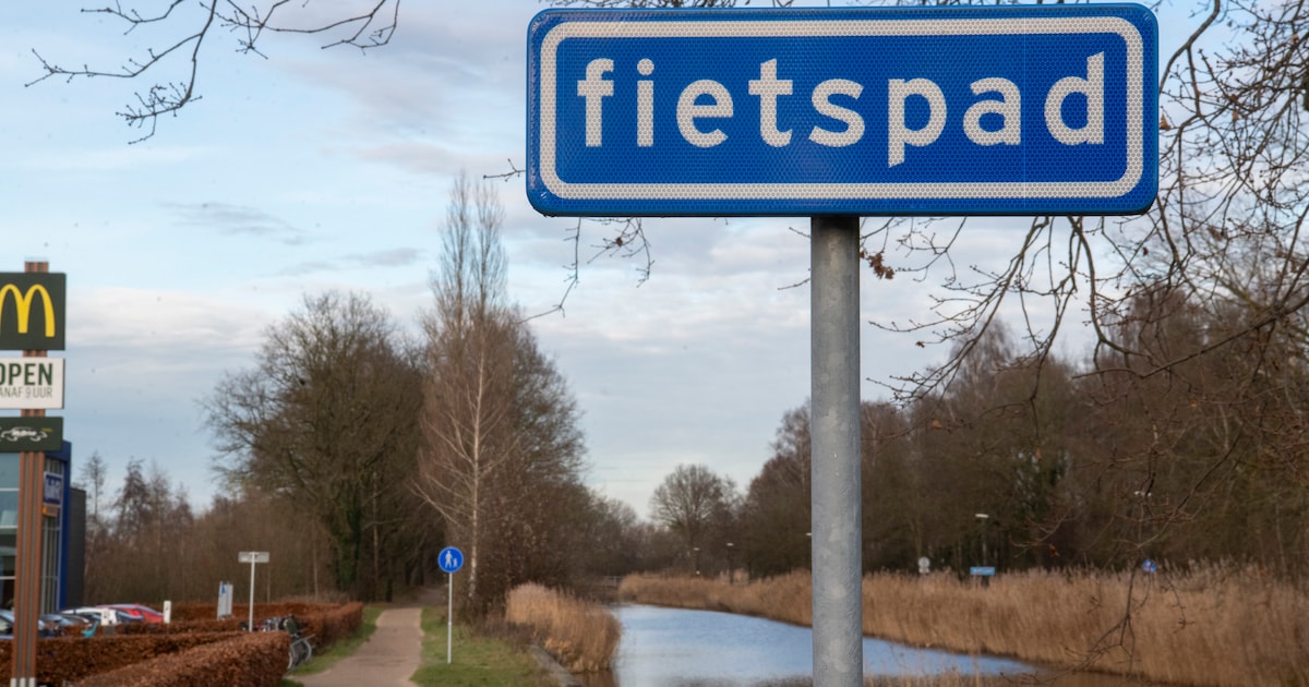 Fietspad Neterselsedijk in Lage Mierde afgesloten door werkzaamheden