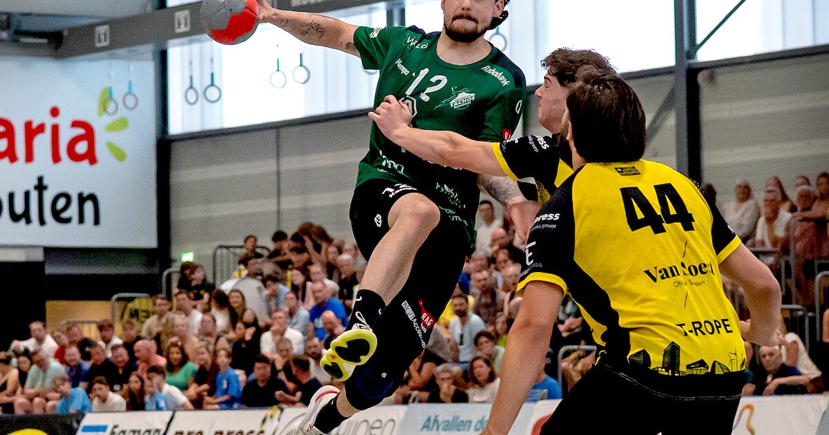 Tachos promoveert ondanks nederlaag naar Super Handball League: ‘Dit ...
