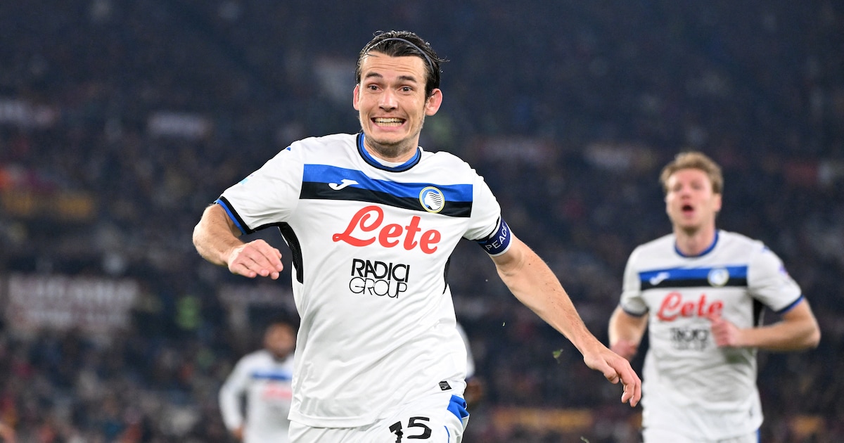 Scorende Marten de Roon blijft met Atalanta op titelkoers na zege bij ...
