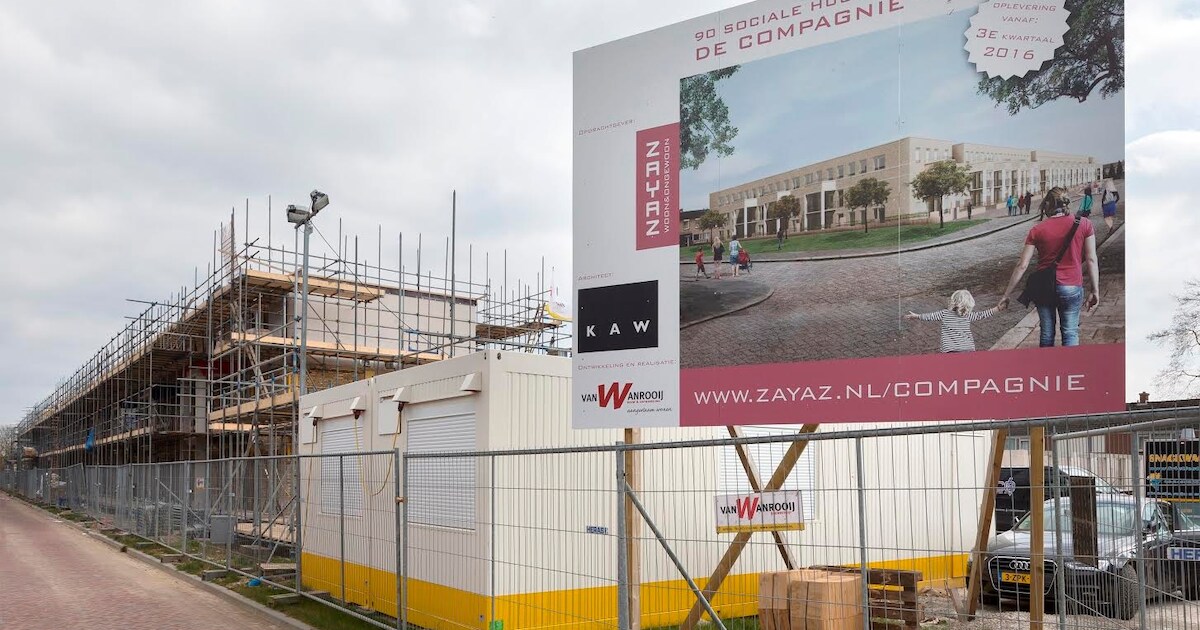 Nieuwbouwproject De Compagnie in Den Bosch bereikt hoogste punt