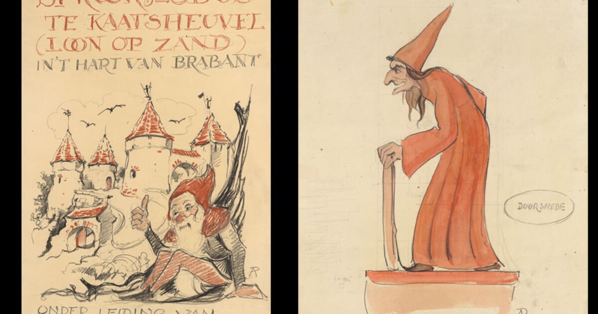 Eerste tentoonstelling over de Efteling: de reus van de Fata Morgana ...