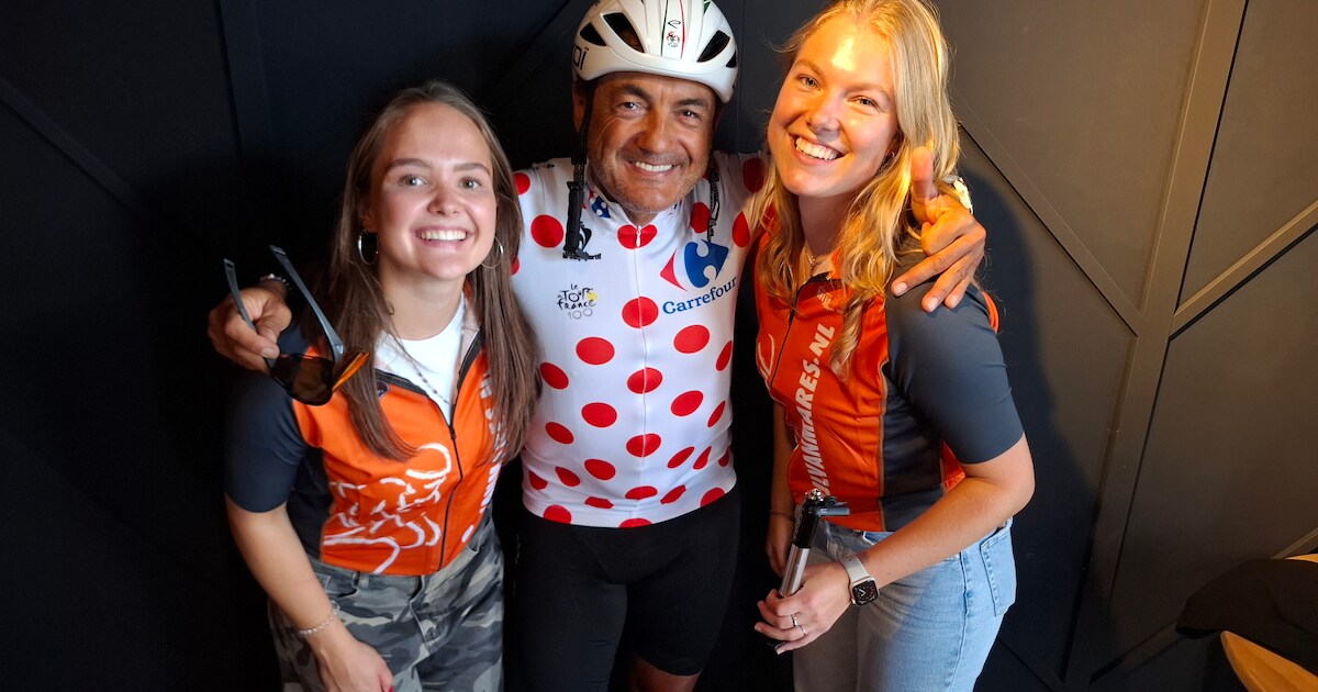 Chiapucci (63) geeft ‘De Mijl’ in Maarheeze een flinke opkikker en knalt over het parcours: ‘Geweldi