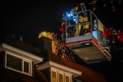 Schoorsteenbrand in Eindhoven