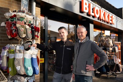 De meeste Blokker winkels zijn helemaal leeggekocht, maar deze is nog gewoon open