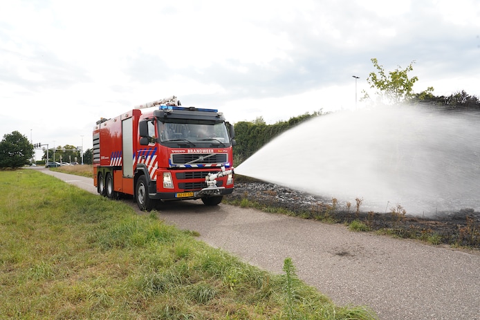 Het was flink blussen aan beide kanten. 