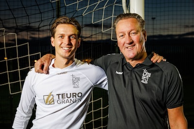 Vader traint zijn zoon bij Tilburgse voetbalclub: ‘Ik wilde hem in eerste instantie per se niet achterna’