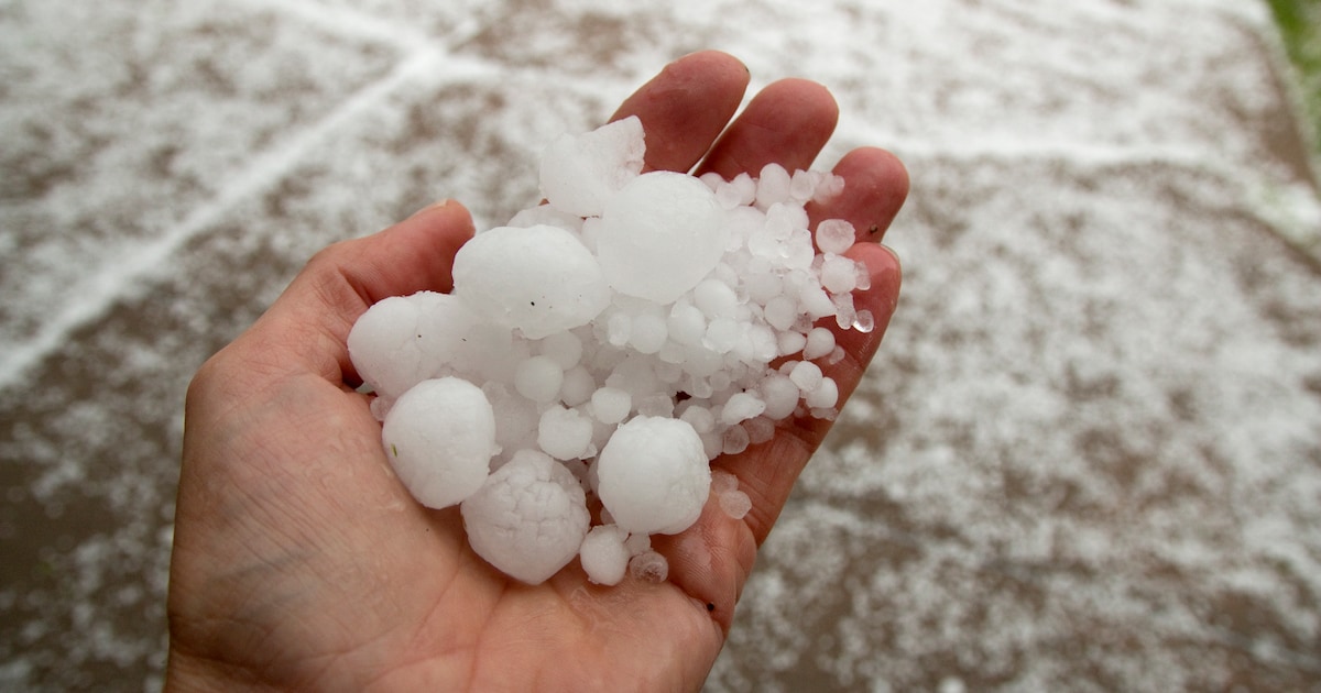 Fors minder schade in Oisterwijk door noodweer vorig jaar, schadebedrag door hagel voor het eerst si