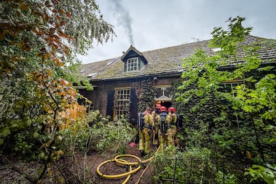 Brand bij monumentale boerderij van bekende kunstenaar in Eindhoven