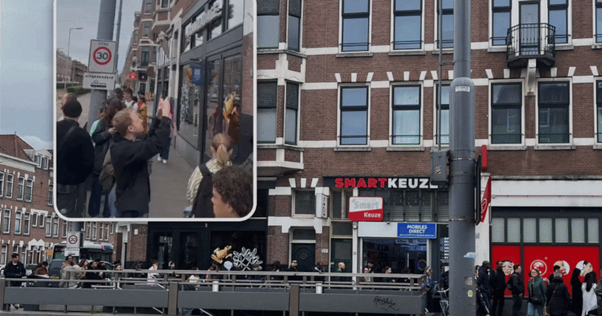 Meterslange rij voor huurwoning wekt verbazing: ‘Dit is niet meer ...