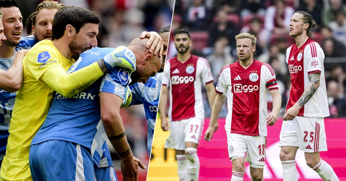 Vernietigende cijfers voor Ajax: dit zijn de pijnlijke gevolgen van de rake kopbal van Mike van der 