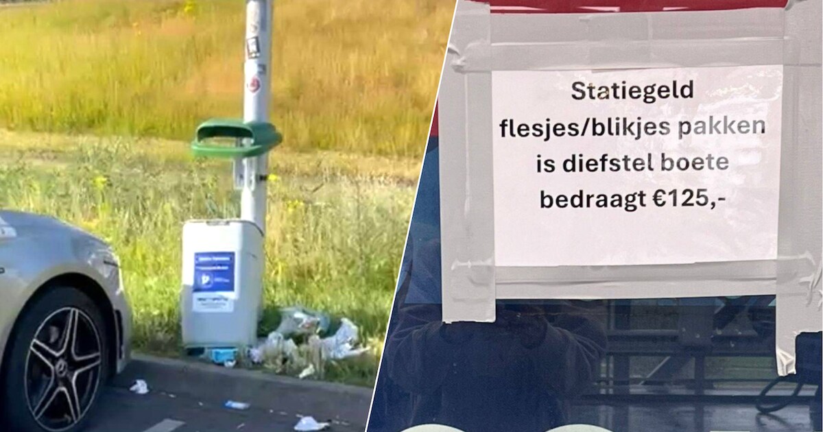 Boete voor statiegeldjagers in de wasstraat? ‘Doe je niets, dan slopen ...